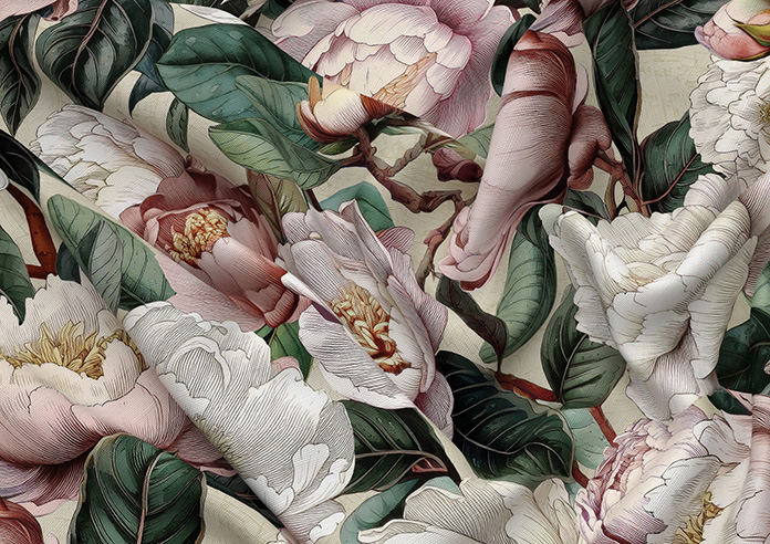 Henley, Peony Bloom Wiginton - Roman Blind - Image 4